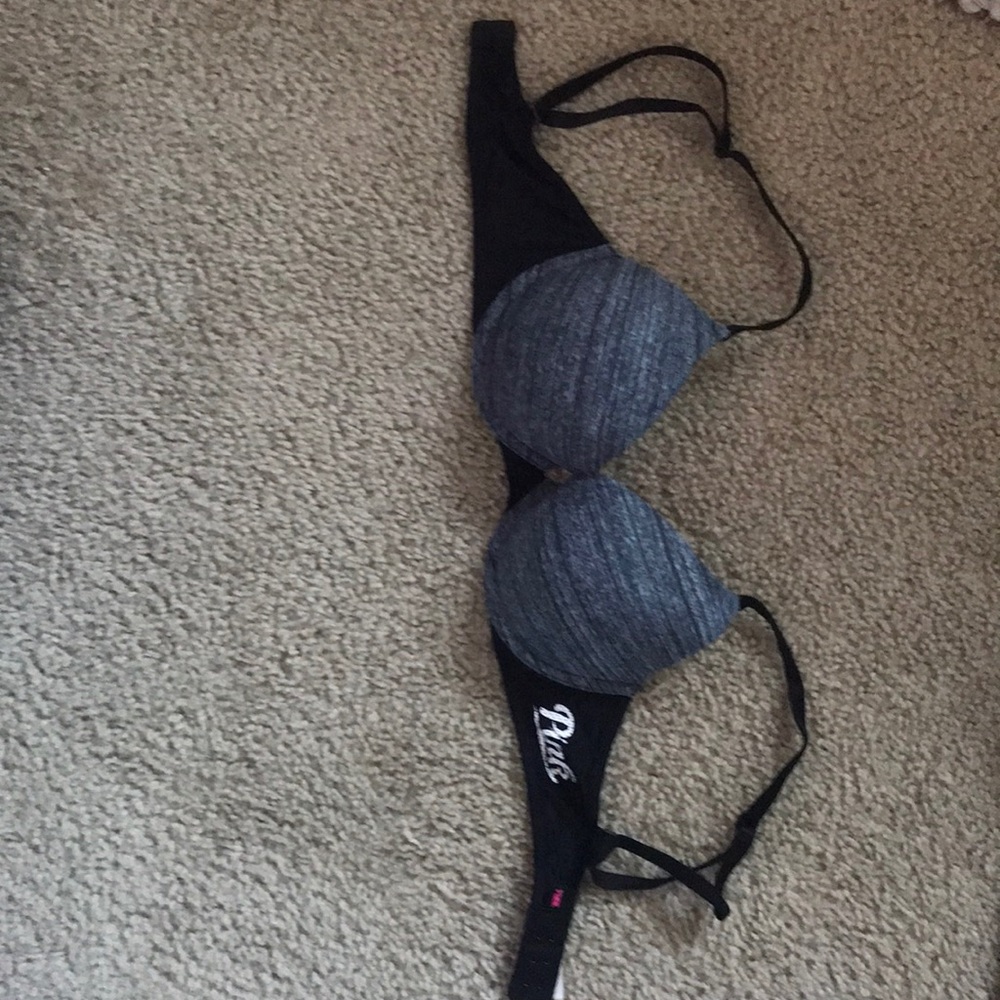 Pink Victoria secret wear everywhere push up